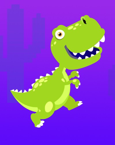 Multiply your starting bet by letting the dinosaur run as long as possible. Watch out for the falling meteorite.